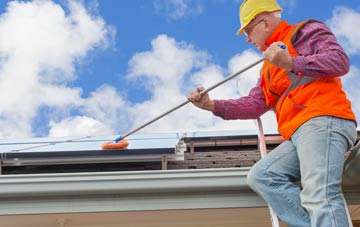 Llwyn Du soft wash roof cleaning